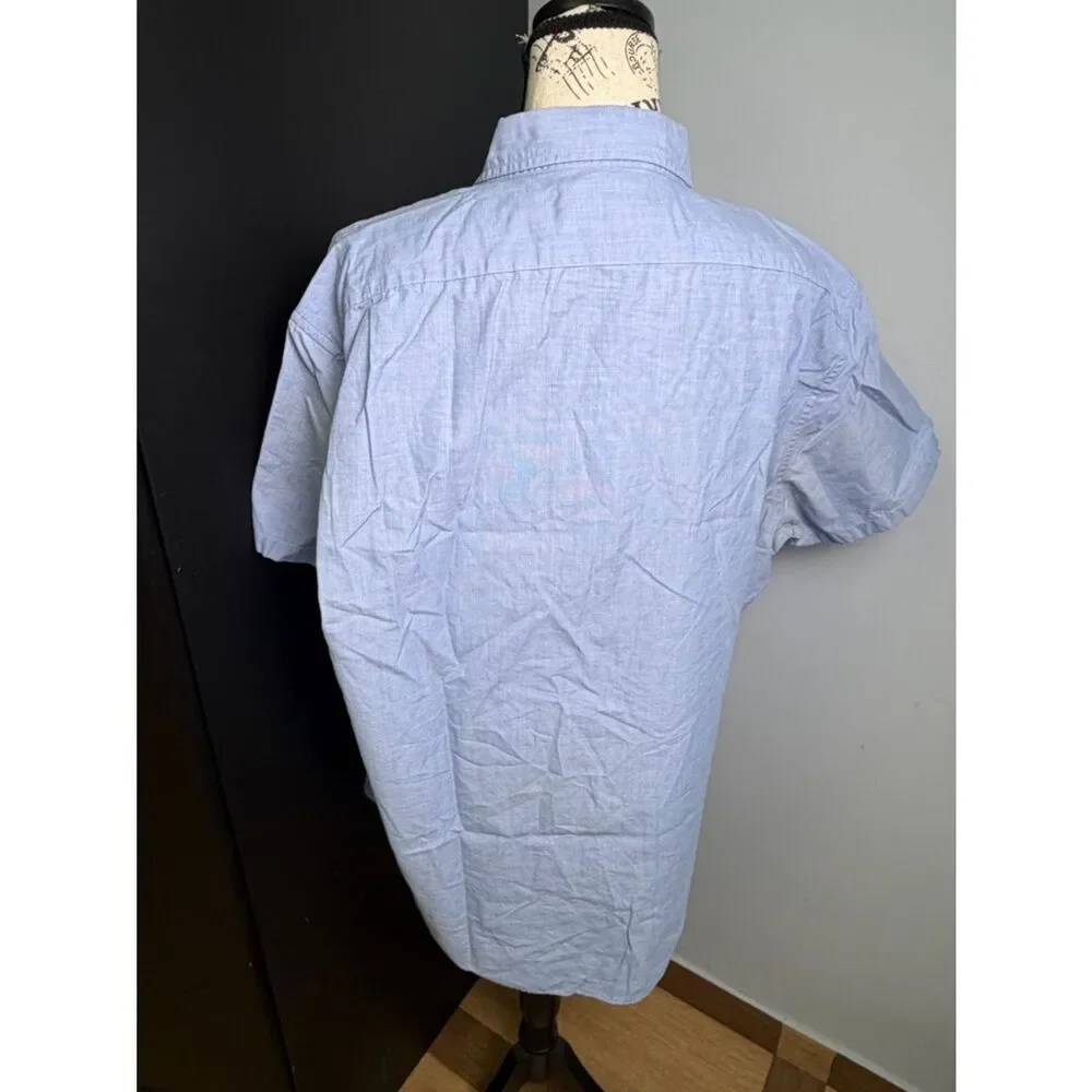 J.Crew men cotton short sleeve shirt Size XL